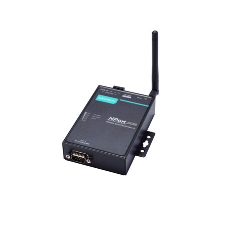 Moxa 1Port Wireless Device Server, 3in1, 802.11A/B/G/N Wlan Us Band NPort W2150A-T-US